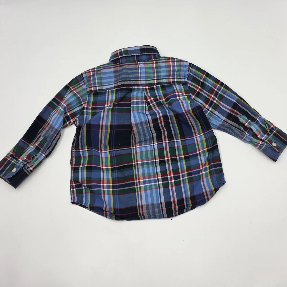 Ralph Lauren baby boy button down shirt and tee size 12 months